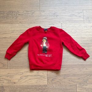 Polo by Ralph Lauren Red Bear Sweatshirt